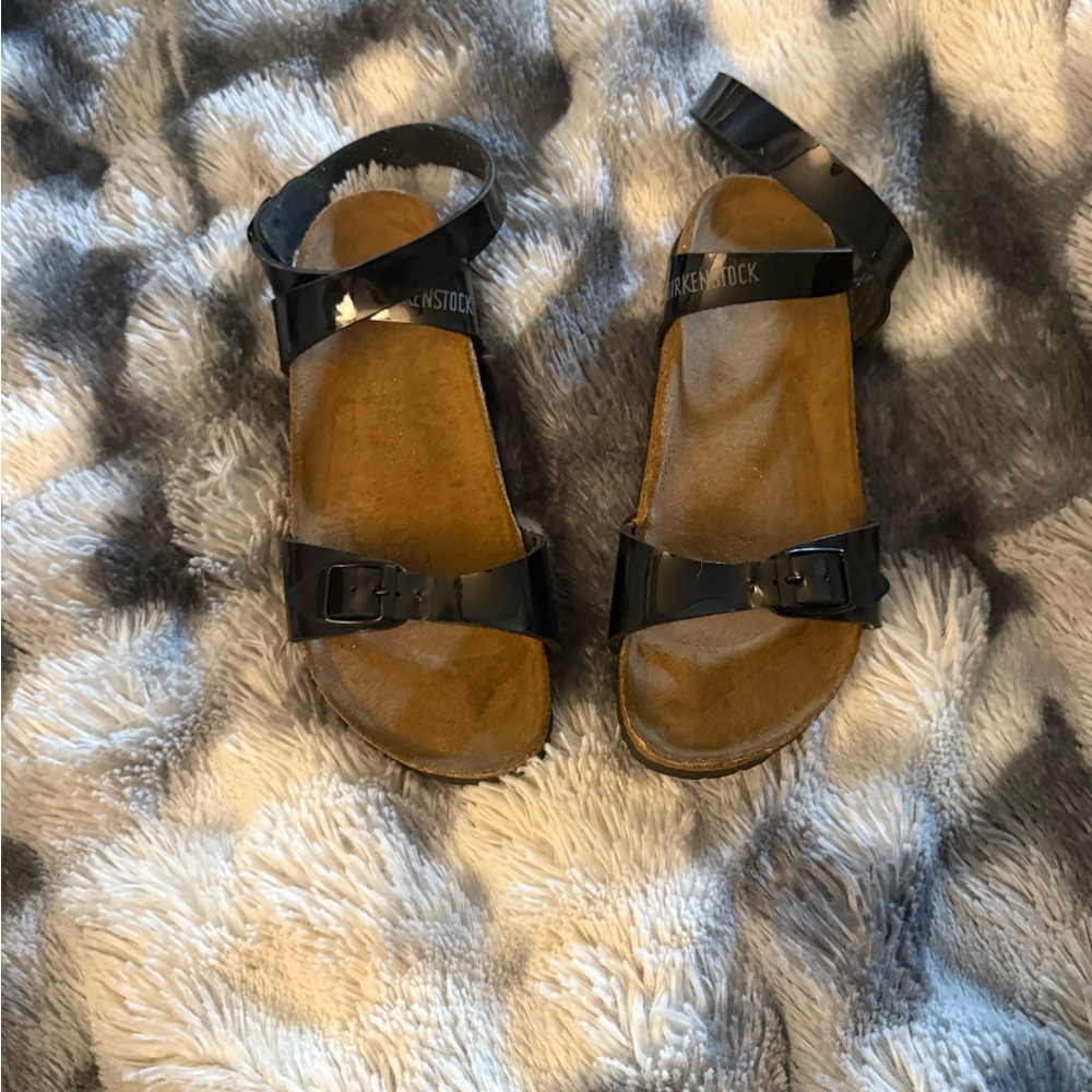 Delhi patent Birkenstock Women's Sandals